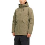 JACK & JONES JJLOOP PARKA JACKET Erkek Parka, Elmwood, M