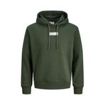 JACK & JONES JJPAN SWEAT HOOD Erkek Sweatshirt Duffel Bag XL