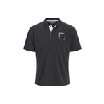 Jack & Jones JJVerner Polo SS Gri Kısa Kollu Erkek T-shirt