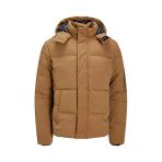 Jack & Jones Jjweb Puffer Erkek Kahverengi Mont - 12212230