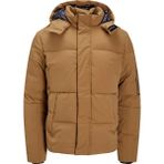 Jack & Jones Jjweb Puffer Erkek Mont & Ceket - 12212230 Rubber - XL - Kahverengi