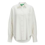 JACK & JONES JJXX JXJAMIE BREEZE SUMMER LS SHIRT WVN SN Kadın Gömlek, Blanc de Blanc, M