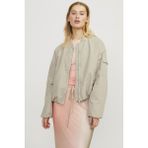 Jack & Jones JJXX Jxleıla Bomber Jacket Otw Grı Kadın Ceket - Gri