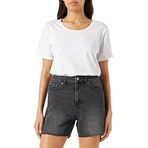 JACK & JONES JJXX Kadın Jxaura Rh Hw Ra Denim Sn Şort, Koyu Gri/Detay: ra005, L