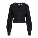 JACK & JONES JJXX Kadın Örgü Ceket JXSTINA Örgü Ceket, Siyah, L
