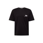 Jack & Jones Joraruba Siyah AOP Back Tee Ss Crew Erkek T-shirt
