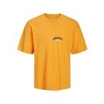 Jack & Jones Jorbrınk Studio Erkek Bisiklet Yaka Turuncu T-shirt 12227718