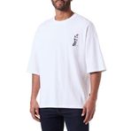 Jack & Jones Jorcharge Graphic Tee Ss Crew Neck Styd Parlak Beyaz Baskı Heykel Erkek T-shirt