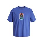 Jack & Jones Jordelirium Tee Ss Crew Neck TG Mavi Erkek T-shirt