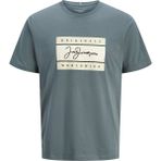 Jack & Jones Jorfrederıksberg Boxscrıp Mavi Erkek Çocuk Kısa Kol T-Shirt - 12 Yaş