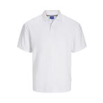 Jack & Jones Jorfrederiksberg SS Noos Parlak Beyaz Polo Erkek T-shirt