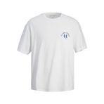 Jack & Jones Jorfrutti Tee Ss Crew Neck TG Parlak Beyaz Erkek T-shirt