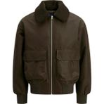 Jack Jones Jorınwood Bomber Jacket Erkek Kahverengi Mont 12282951-15 - 2XL