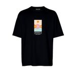 Jack & Jones Jorlafayette Tee Ss Crew Neck 1 FST LN Siyah Erkek T-shirt