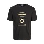 Jack & Jones Jormarbella Tee SS Crew Neck Siyah Erkek T-shirt