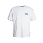 Jack & Jones Jormykonos Parlak Beyaz Back Tee Ss Bisiklet Yaka Sn Erkek T-shirt