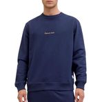 Jack & Jones Jornorrebro Emb Sweatshirt, M, 12282893, Ocean Cavern, erkek