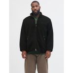 Jack Jones Jornorrebro Teddy Jacket Pls Erkek Siyah Büyük Beden Mont 12284073-02 - 8XL
