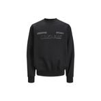 Jack & Jones Jorshadow Bolt Sweat Crew Neck BLK Siyah Erkek Sweatshirt