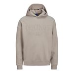 Jack & Jones Jorshadow Sweat Hood BLK Koyu Bej Erkek Sweatshirt