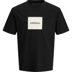 Jack & Jones Jorsplıt Aop Brandıng Tee Siyah Erkek Çocuk Kısa Kol T-Shirt - 10 Yaş