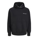 Jack & Jones Jorvesterbro Back Sweat Hood SN Black Erkek Sweatshirt