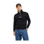 Jack & Jones Jorvesterbro Erkek Sweatshirt 12241777 Siyah
