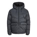 JACK & JONES JORVESTERBRO PUFFER JACKET SN ErkekMont Dark Grey Melange M