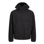 Jack & Jones Jorwet Teddy Sweat Hood BLK Siyah Erkek Sweatshirt