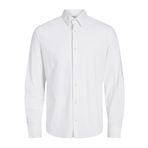 JACK & JONES JPRBLAACTIVE STRETCH L/S SHIRT Erkek Gömlek, Beyaz, S