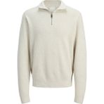 Jack & Jones Jprblamılano Yarım Fermuarlı Örme Kazak 12259664 - Koyu Lacivert - XL