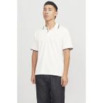 Jack & Jones Jprblualves Erkek Polo Yaka Tişört 12274681 12274681015 - Beyaz