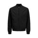 Jack & Jones Jprccıllusıon Bomber Ceket Erkek Spor Stil Cepli Modern Tasarım Siyah - Black