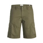 JACK & JONES Jpstcole Jjmateo erkek kargo şort Jnr Jpstcole Jjmateo kargo şort Jnr, Zeytin gecesi, 158