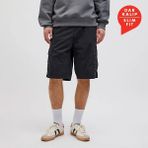 Jack & Jones JPSTCOLE MATEO CARGO Siyah Erkek Şort