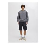 Jack & Jones JPSTCOLE MATEO Erkek Kargo Şort – %100 Pamuk, Rahat Kesim, Çok Cepli
