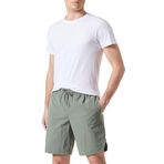 JACK & JONES Jpstjaiden Jjhook Tech erkek şortu, Yeşil (Agave Green), S