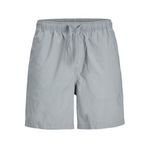 JACK & JONES, JPSTJAIDEN JJJOGGER SHORT, Jogger Şort, Erkek, Gri, XL