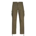 Jack & Jones Jpstkane Jjbarkley Relaxed Fit Zeytin Gecesi Erkek Kargo Pantolon