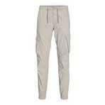 Jack & Jones Jpstkane Jjnoah Cuffed Cargo Noos Açık Gri Erkek Kargo Pantolon