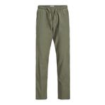 Jack & Jones Jpstkane Jjsummer Linen Blend Jogger SN Haki Erkek Pantolon