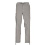 Jack & Jones Jpstkarl Jjharlow Cargo Noos Gri Erkek Kargo Pantolon