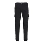 Jack & Jones Jpstmarco Jjjoe Cargo Siyah Erkek Kargo Pantolon