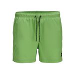 JACK & JONES JPSTMAUI JJSWIM SOLID S M L XL XXL Erkek Mayosu Yüzme Şortu, yeşil (Summer Green), M