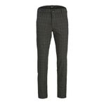 Jack & Jones Jpstollie Jjbenji Dek Noos Asphalt Detail Check Erkek Pantolon