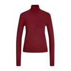 JACK & JONES JXADA COMFY ROLL NECK KNIT SN Kadın Triko/Kazak Cabernet Detail:/Fog S