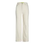 Jack & Jones JXAJA STRA CTN HW PANT PNT Bej Kadın Pantolon