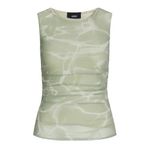 Jack & Jones Jxandrea SL Mesh Top WVN Açık Yeşil Kadın T-shirt