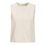 JACK & JONES JXDORA NARA DENIM TOP DNM Kadın Tişört Off-White Denim L
