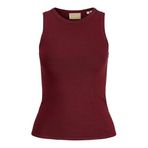 JACK & JONES JXEVELYN COMFY TOP KNIT SN Kadın Triko/Kazak Cabernet L